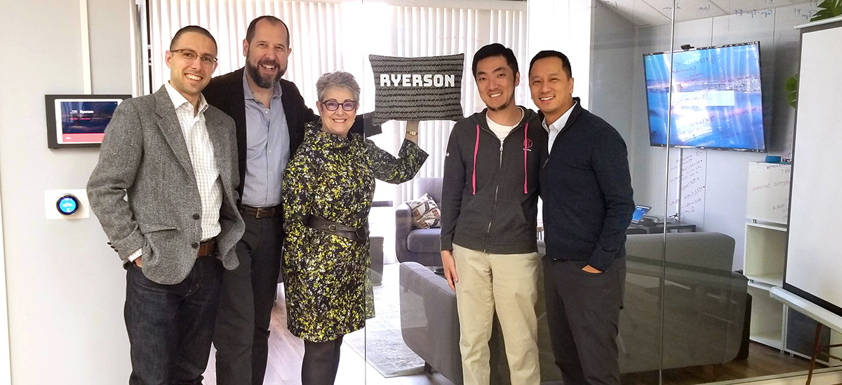 Ryerson Room naming at the LogDNA office