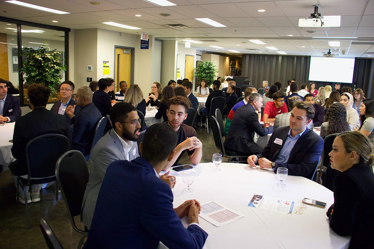 Ted Rogers Sales Leadership Program competition group members